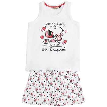 Admas Pyjama-Sets Pyjama Shorts Tank Top Peanuts In My Heart