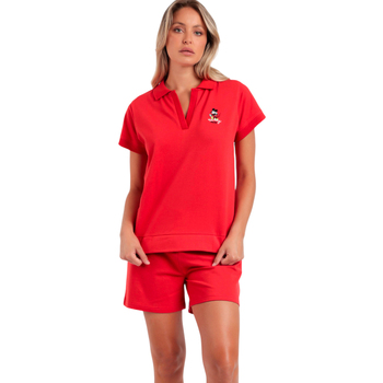 Admas  Pyjama-Sets Pyjama Shorts Polo Mickey NY Summer Disney