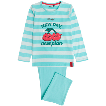 Admas Pyjama-Sets Pyjama Hose Top Langarm New Day Plan