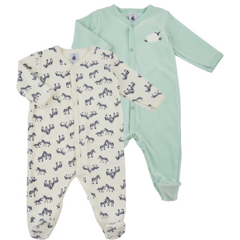 Petit Bateau Pyjama-Sets LOT PYJAMA X2