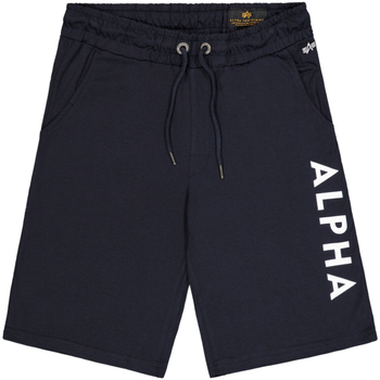 Alpha Industries Shorts Alpha Jersey Short - rep.blue