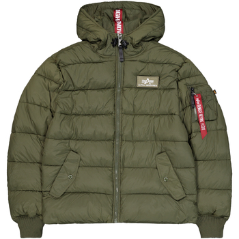 Alpha Industries Jacken Hooded Puffer Alpha FD - dark green