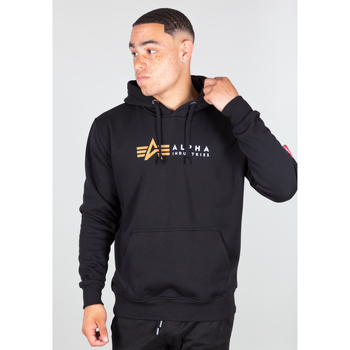 Alpha Industries  Sweatshirt Alpha Label Hoodie - black