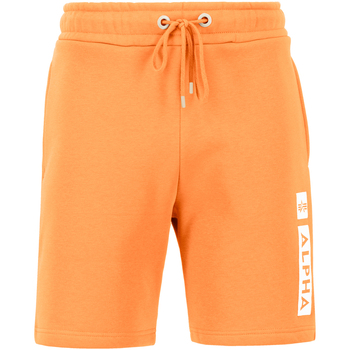 Alpha Industries Shorts Alpha Puff Print Short - tangerine