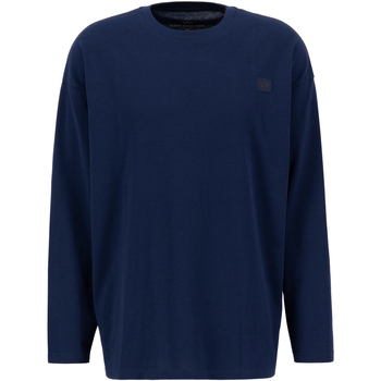 Alpha Industries  T-Shirts & Poloshirts Alpha Essentials RL LS - ultra navy