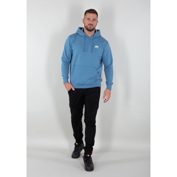 Alpha Industries  Sweatshirt Basic Hoodie SL - airforce blue