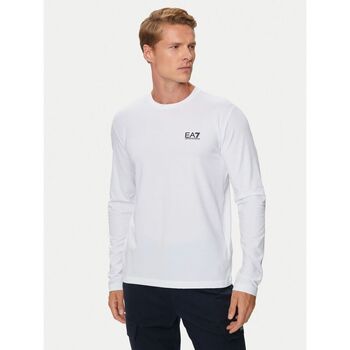 Emporio Armani EA7  T-Shirts & Poloshirts 8NPT28 PJVQZ CORE ID-1100 WHITE