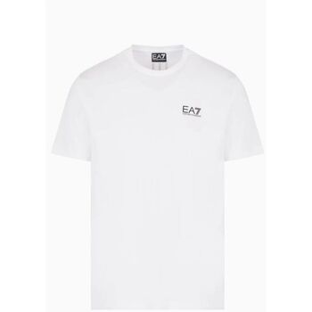 Emporio Armani EA7  T-Shirts & Poloshirts 7M000567 AF10375-M0003 WHITE/BLACK