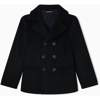 Armani jeans Kinder-Mantel EMPORIO ARMANI CABAN DOPPIOPETTO IN PANNO DI LANA Art. EB000492