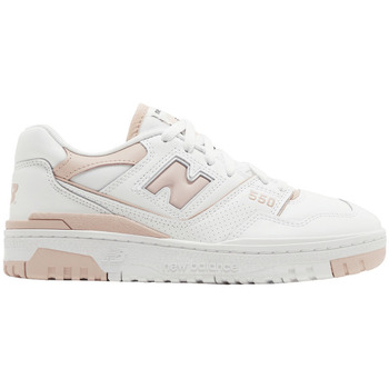 New Balance  Sneaker 550 White Pink Sand (Women's)