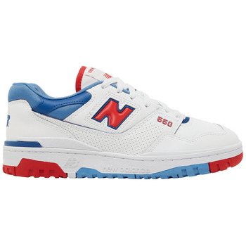 New Balance  Sneaker 550 White True Red Atlantic Blue