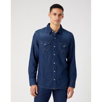 Wrangler  Hemdbluse 112341088 27MW-BLUE DARK STONE