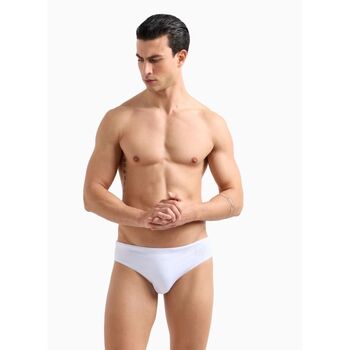 Emporio Armani EA7  Badeshorts 7M000501 AF14514 SLIP BEACHWEAR-M0076 WHITE/SILVER