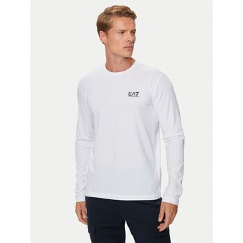 Emporio Armani EA7  Langarmshirt 8NPT28 PJVQZ CORE ID-1100 WHITE