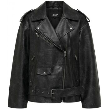 Only  Lederjacken 15349175 WAVES-BLACK