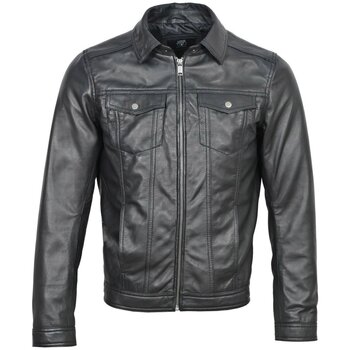 Le Temps des Cerises  Lederjacken LUICK__BLACK