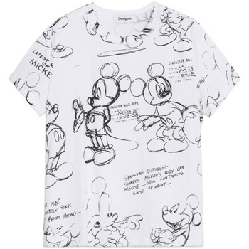 Desigual  T-Shirt TS_MICKEY SKETCH 25WWTK03