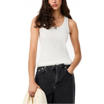 Lacoste  Tank Top SLIM FIT POINTELLE COTTON TANK TOP
