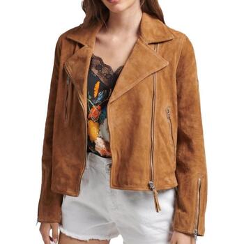 Superdry  Lederjacken W5011468A