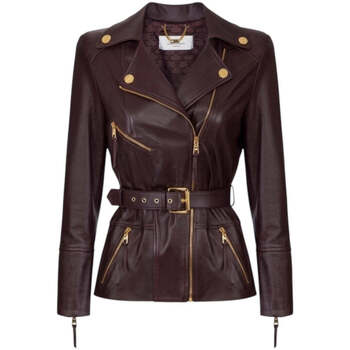 Elisabetta Franchi  Kinder-Lederjacken Giubbino