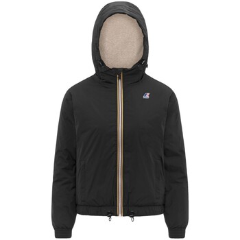 K-Way  Damen-Jacke Le Vrai 40 Albine Orsetto Jacke in reinem Schwarz