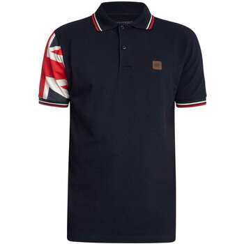 Trojan  Poloshirt Piqué-Poloshirt mit Flaggenärmeln