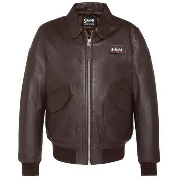 Schott  Lederjacken LCJET-BRO