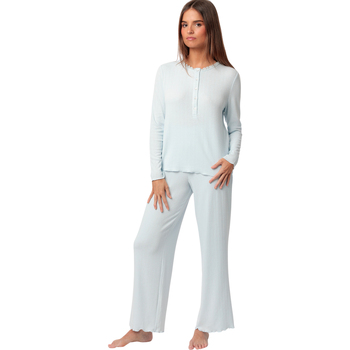 Admas Pyjama-Sets Pyjama Hose Top Langarm Romantic