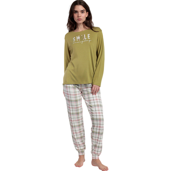 Admas  Pyjama-Sets Pyjama Hose Top Langarm Smile Everyday
