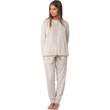 Admas Jogginganzüge Pyjama Hose Top Langarm Enjoy Every Moment