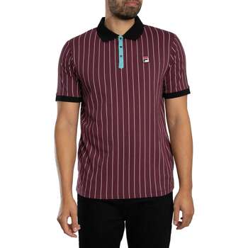 Fila Poloshirt BB1 Klassisches Vintage Gestreiftes Poloshirt