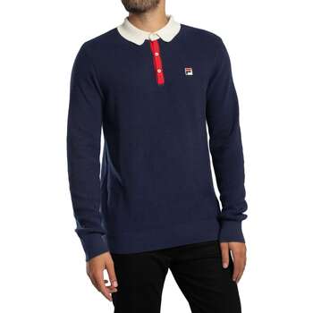 Fila  Poloshirt Nowell Waffel-Strick-Langarm-Poloshirt