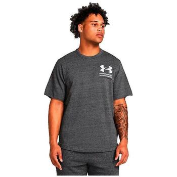 Under Armour T-Shirt T-shirt Under Armour Rival Terry SS gris