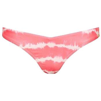 Superdry Bikini Ober- und Unterteile Bas de bikini Tie Dye Rose Femme