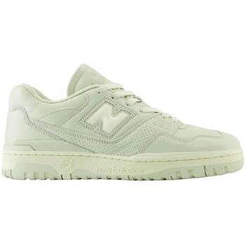 New Balance Sneaker Chaussures New Balance BB550 unisexes en cuir blanc