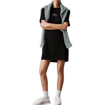 Calvin Klein Jeans Kurze Kleider Robe Calvin Klein Jeans noire en jersey de coton