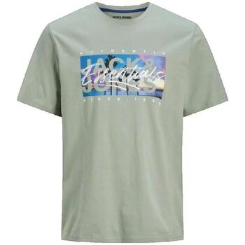 Jack & Jones T-Shirt T-shirt Jack Jones Colton Photoprint vert