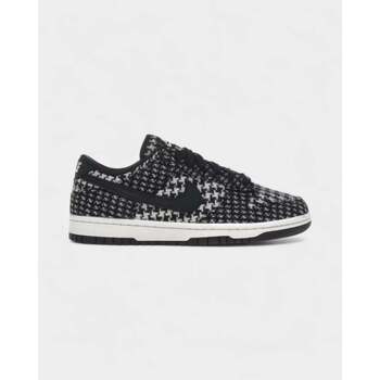 Nike  Sneaker Dunk Low Harris Tweed White Black Multi (Women's)