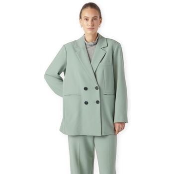 Y.a.s Anzüge YAS Noos Likka Oversized Blazer - Iceberg Green