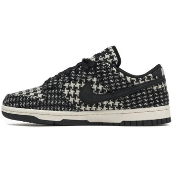 Nike  Sneaker Dunk Low Harris Tweed White Black Multi