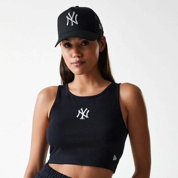 New-Era  Tank Top Wmns Mlb Midi Le Crop Tank Neyyan Blk