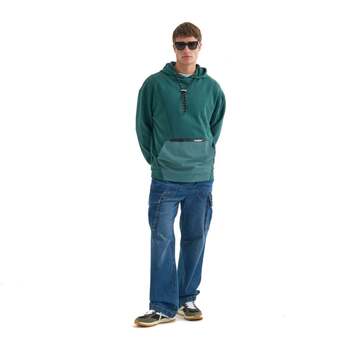 Munich  Sweatshirt Space Grafitti Streetwear Green