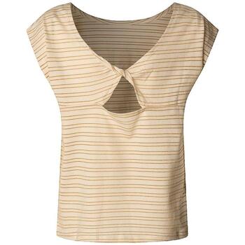 Pepe jeans  Tank Top T-shirt Pepe Jeans rayé à manches courtes avec nœud