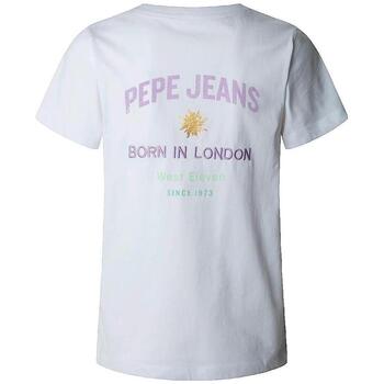 Pepe jeans  T-Shirt T-shirt Pepe Jeans Amanda blanc