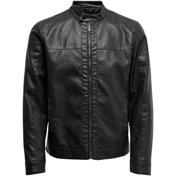 Only & Sons Lederjacken MIKE PU RACER JACKET OTW 22012339
