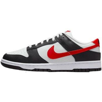 Nike  Sneaker Dunk Low White Black Red