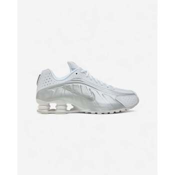 Nike  Sneaker Shox R4 White Metallic Silver (Women's)