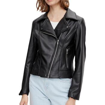 Pieces  Lederjacken 17117330-BLA