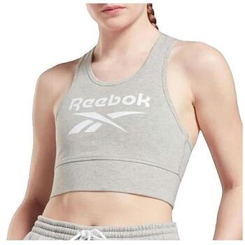 Reebok Sport Sport BH Brassière de sport en coton gris