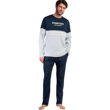 Admas  Jogginganzüge Pyjama Hose Top Langarm Champions